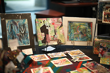 Sell your artwork at the Well Conference bookstore