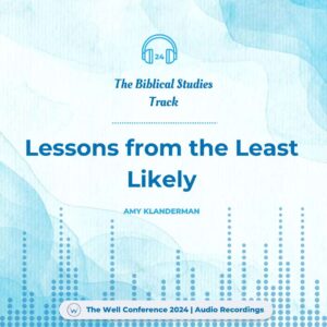 Lessons from the Least Likely - Session recording from The Well Conference 2024